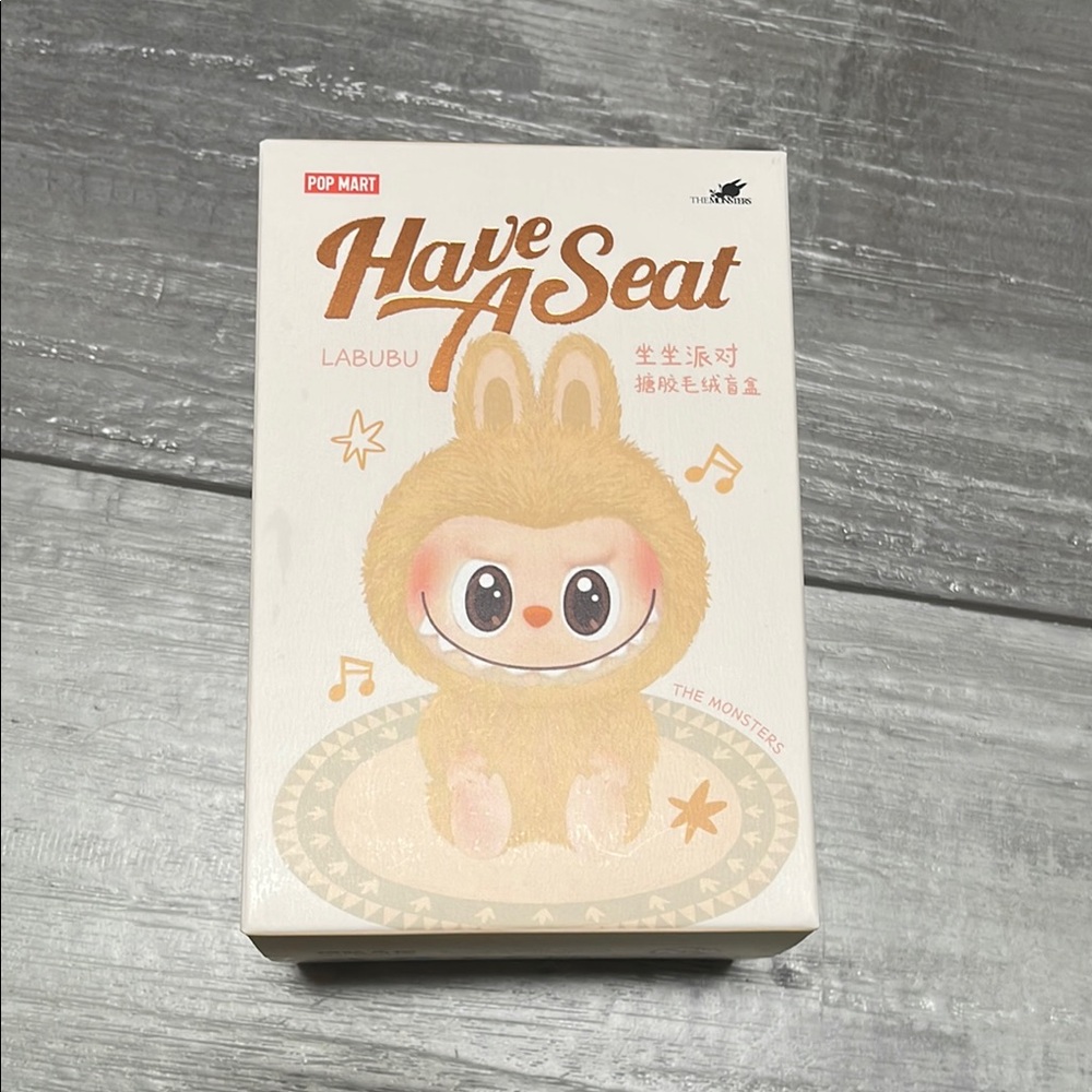 Pop Mart Labubu 'Have A Seat' Figurine